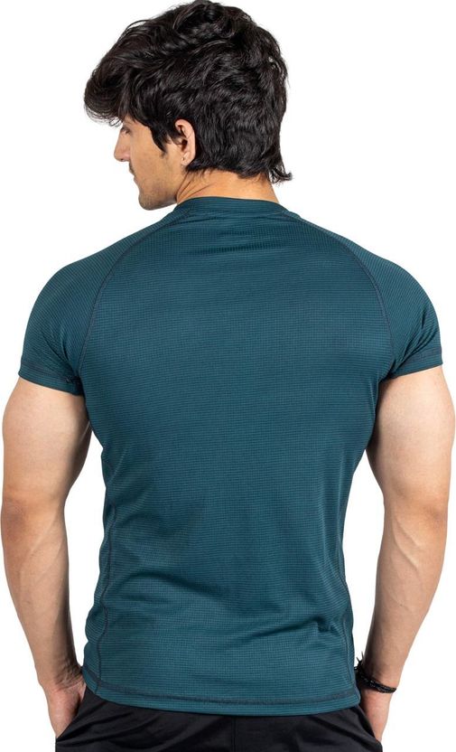FuaarK Typography Men Dark Green T-Shirt - Image 2