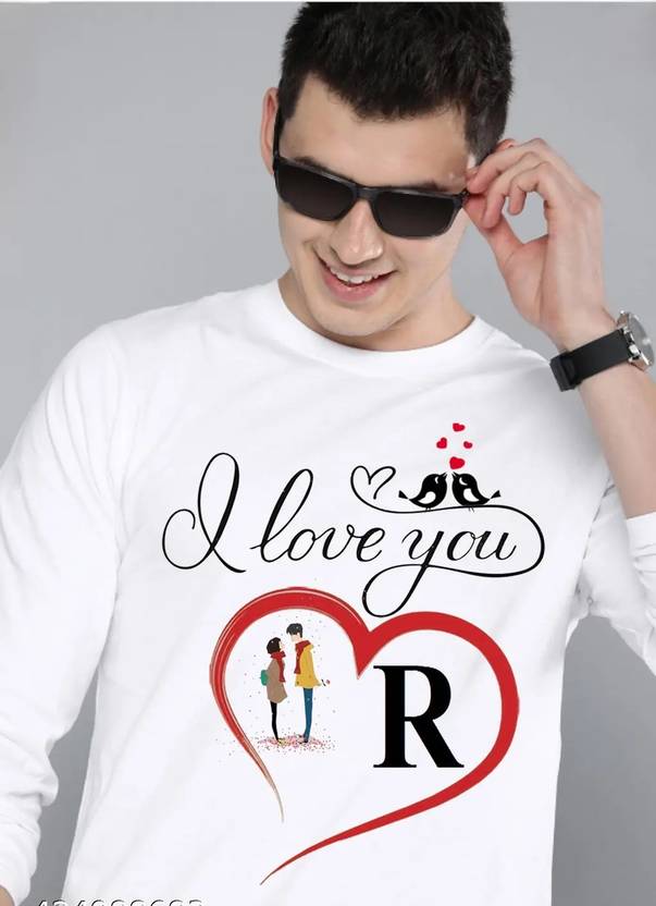 Attirea Men Printed Round Neck Polyester White T-Shirt