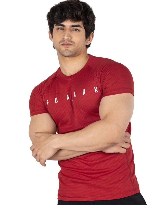 FuaarK Typography Men Dark Green T-Shirt - Image 10