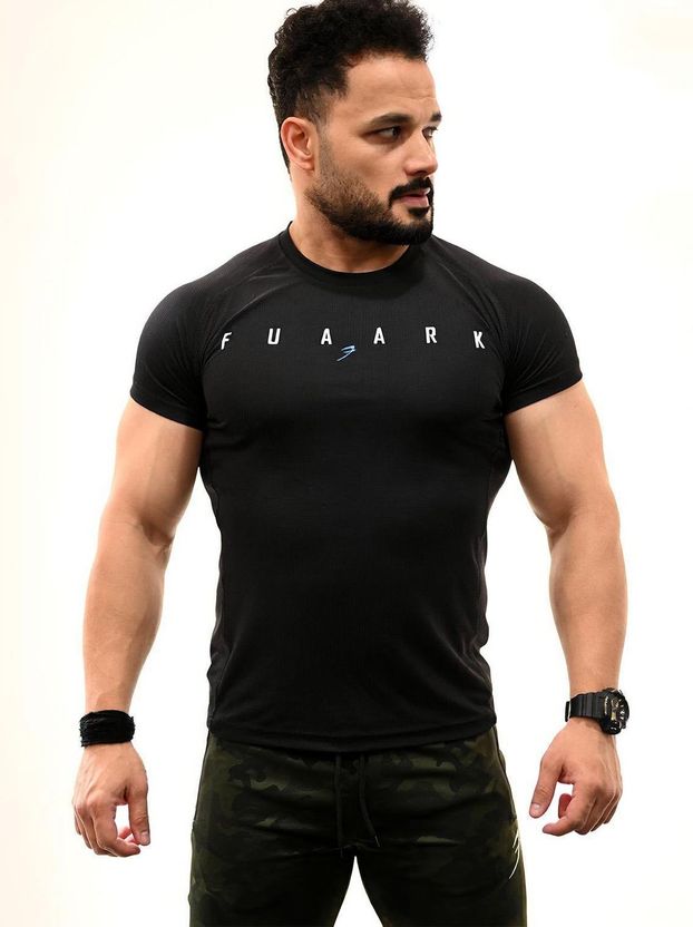 FuaarK Typography Men Dark Green T-Shirt - Image 7