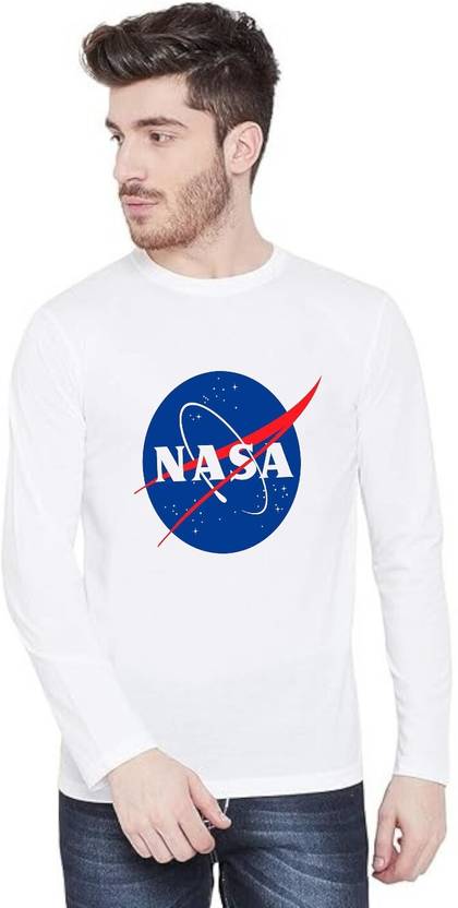 Attirea Men Printed Round Neck Polyester White T-Shirt