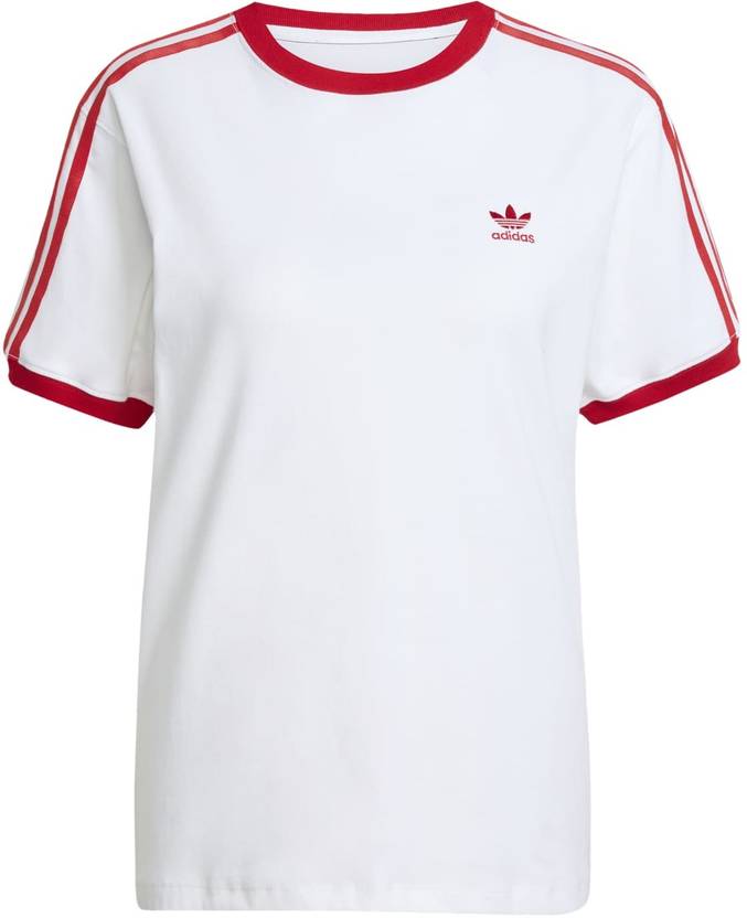 ADIDAS Printed Women Round Neck White T Shirt Buy ADIDAS Printed Women Round Neck White T