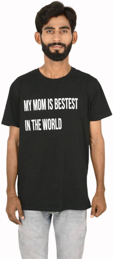 Turtlebay Clothing Men Solid Round Neck Polycotton Black T-Shirt