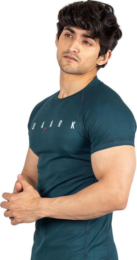 FuaarK Typography Men Dark Green T-Shirt - Image 3