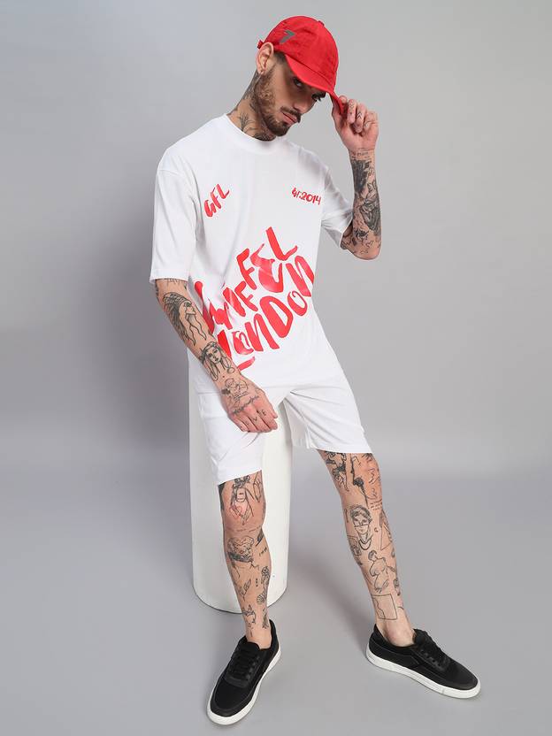Griffel Tshirt Regular Shorts Co-ords Set