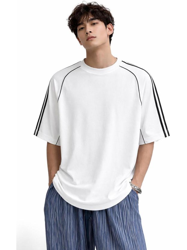 Else & What Men Black Polycotton T-Shirt - Image 10