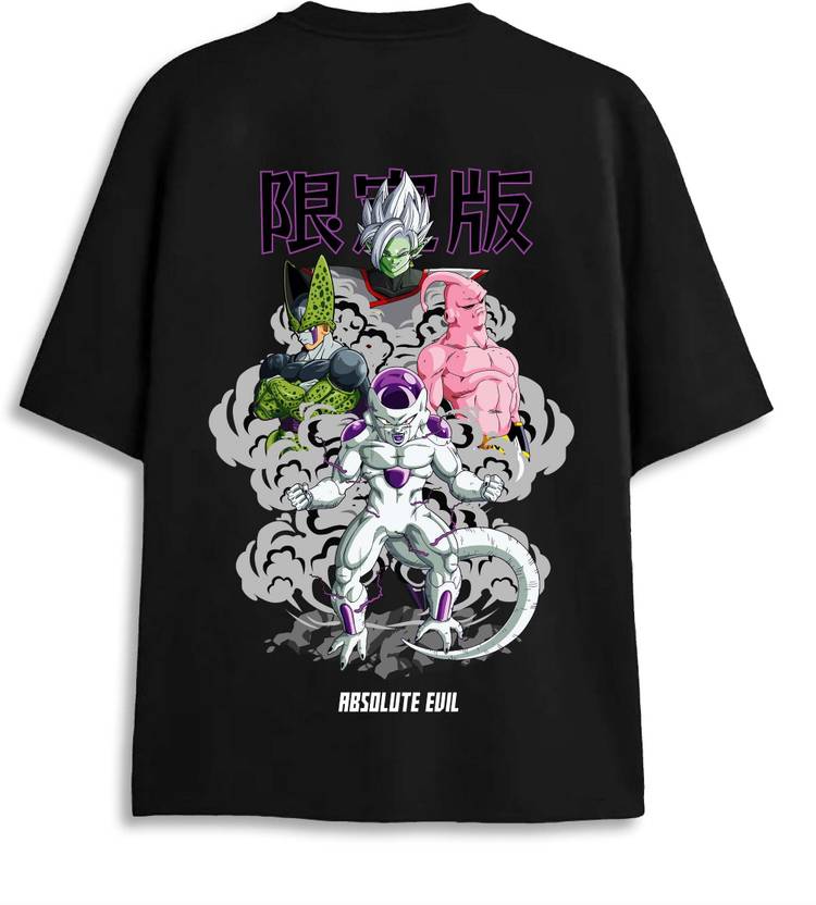 ZEN1FASHION Printed Men Round Neck Black T-Shirt