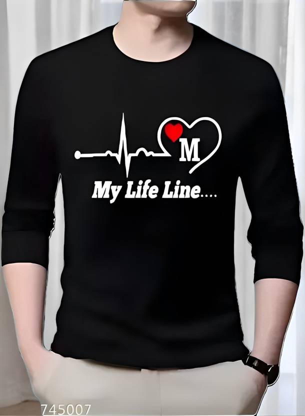 baquax Men Typography Round Neck Polyester Black T-Shirt