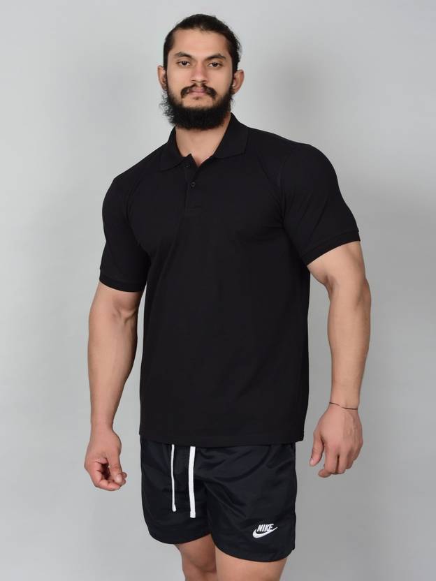 Edyssa Graphic Print, Typography Men Round Neck Black T-Shirt