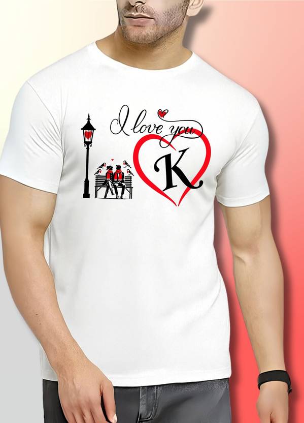 Vibrant Clothing Men Typography, Graphic Print Round Neck Polyester White, Red T-Shirt