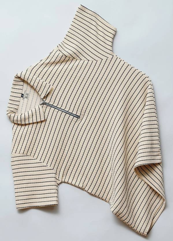N AND J Men Striped Polo Neck Polycotton Multicolor T-Shirt