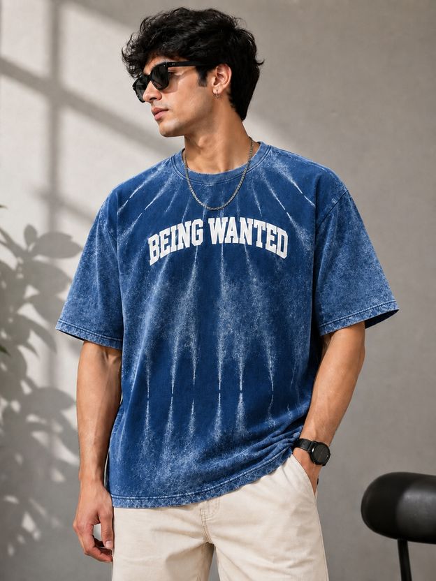 Being Wanted Men Black Cotton T-Shirt - Image 5
