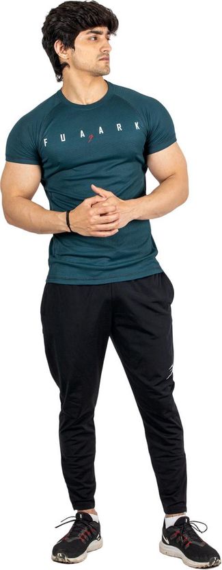 FuaarK Typography Men Dark Green T-Shirt - Image 6