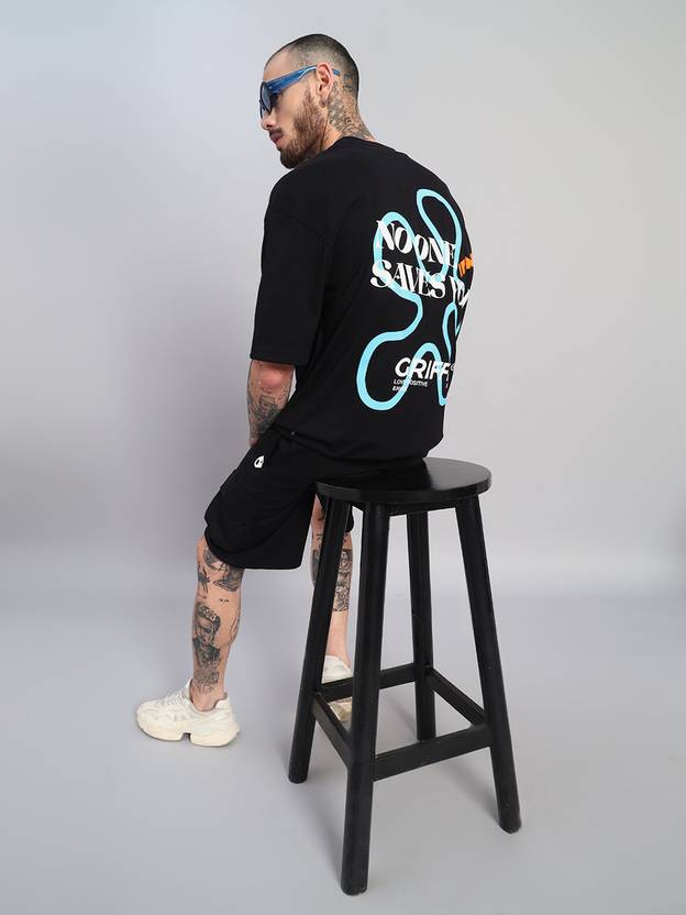 Griffel Tshirt Regular Shorts Co-ords Set