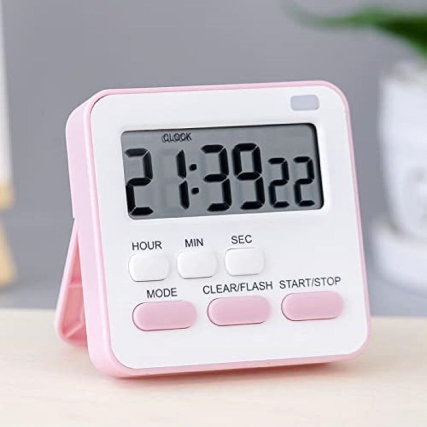 TATSAM Digital Pink Clock - Image 1