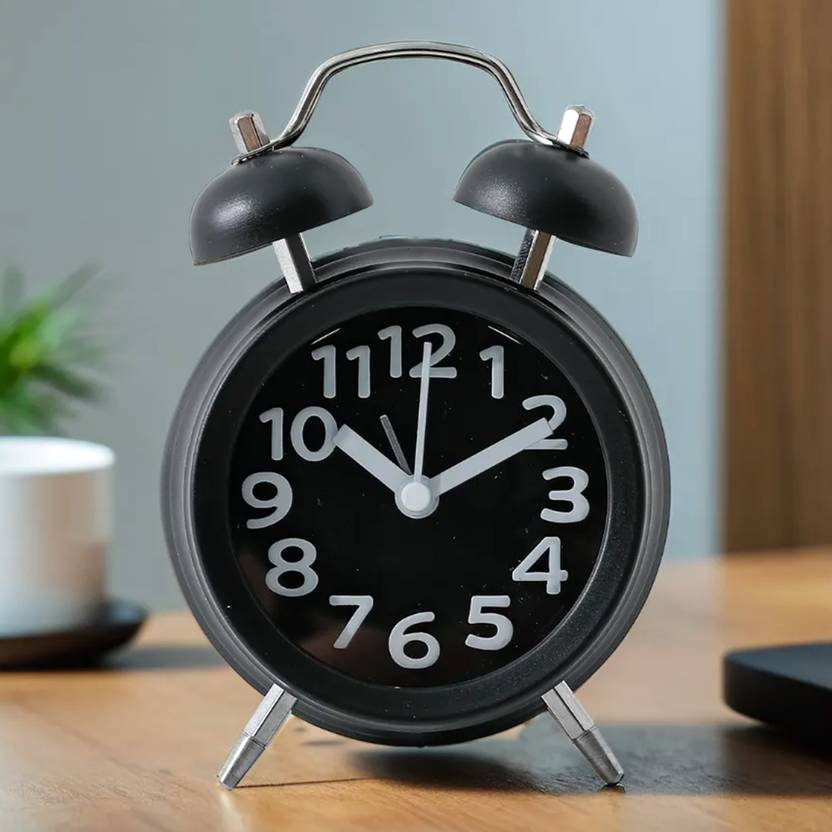 UMAI Analog Black Clock