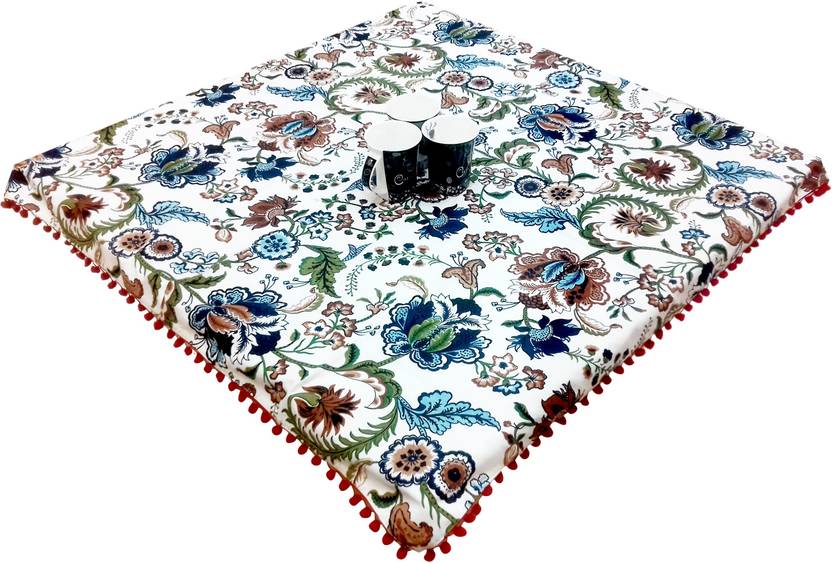 Arohi Cotton 4 Seater Printed, Floral Table Cover