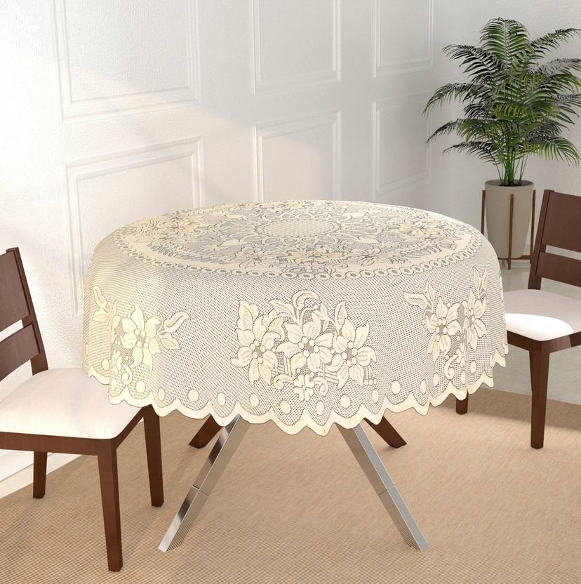 Bigger fish Cotton 2 Seater Floral Table Cover