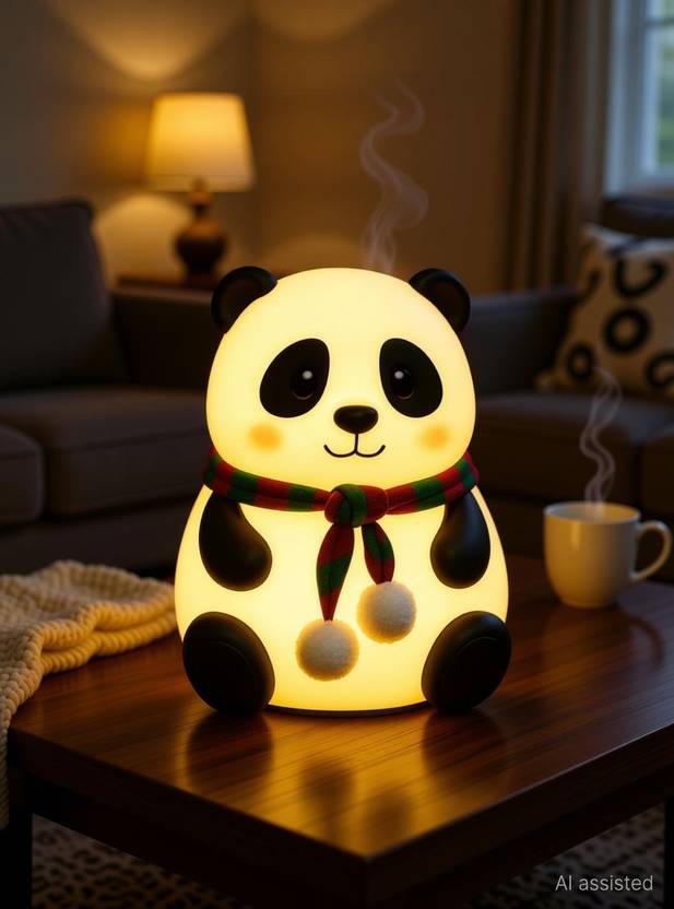 AGRAVAS Cute Panda Night Lamp for Kids Room Night Lamp
