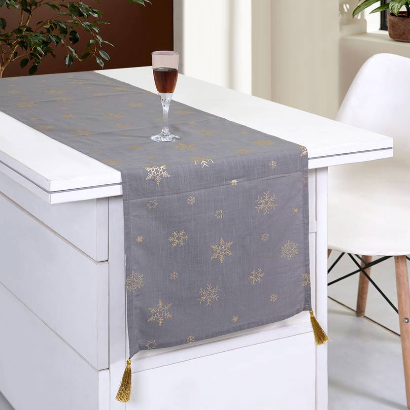 ODE & CLEO Grey Organic Cotton Table Linen Set