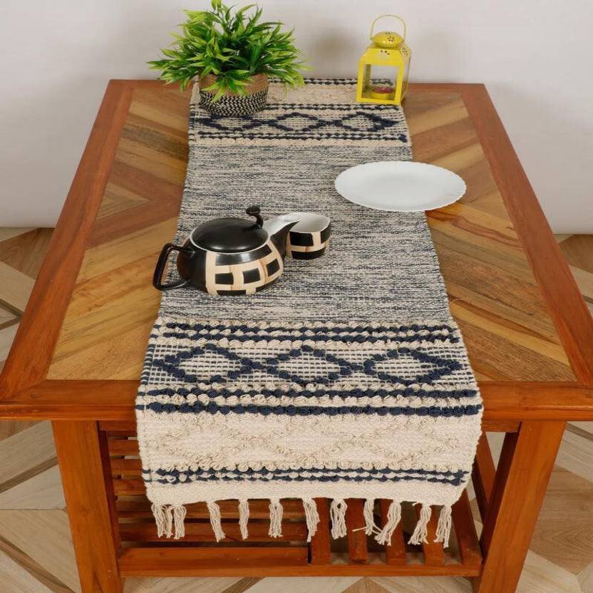 Bloomtex Dark Blue 137 cm Reversible Table Runner