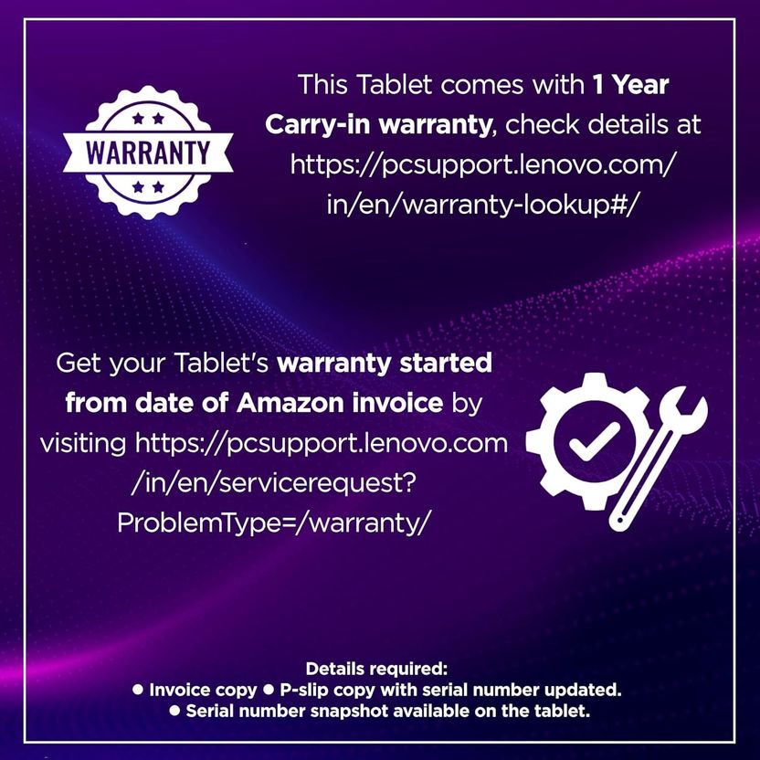 Lenovo Idea Tab 8GB RAM 256GB ROM 11 inch 6300 Tablets - Image 4