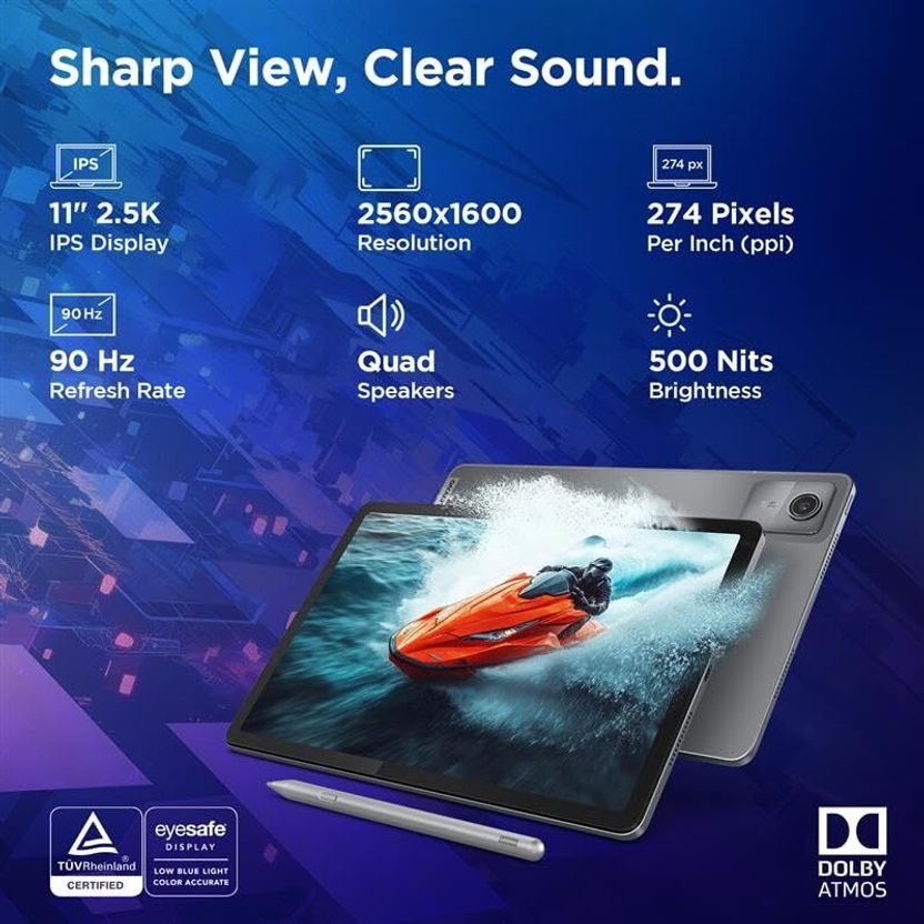 Lenovo Idea Tab 8GB RAM 256GB ROM 11 inch 6300 Tablets - Image 3