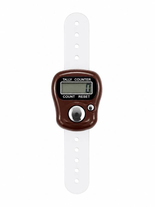 Bhavya Hand Tally Counter Ring Type | Mini Finger Clicker Counter for Mantra Jaap Digital Tally Counter