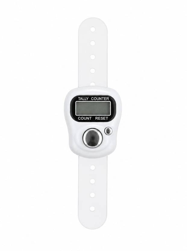 Bhavya Finger Tally Counter | Ring Clicker for Prayer, Meditation, Stitch Digital Tally Counter