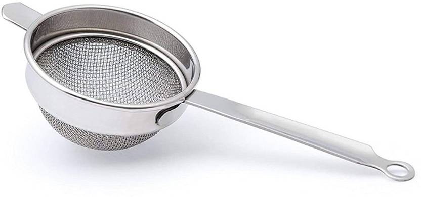 BLLUEX Stainless Steel Tea & Coffee Strainer Juice Filter Chalni Strong Net B Tea Strainer