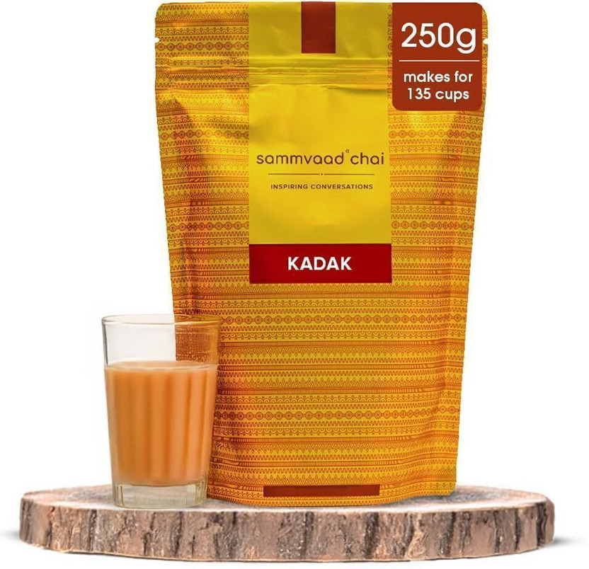 Sammvaad Kadak Assam CTC Tea Black Tea Pouch