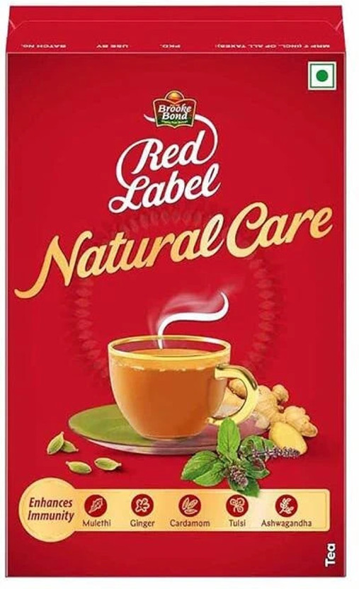 Red Label Natural Care Tea Tulsi Tea Box