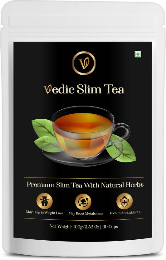 Baton Tea Vedic White Slimming Green Tea 100g Mint Herbal Tea Pouch