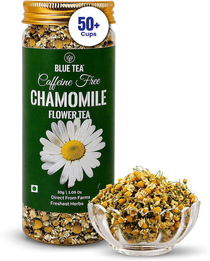 BLUE TEA Chamomile Tea - 30g - 30+ Cups