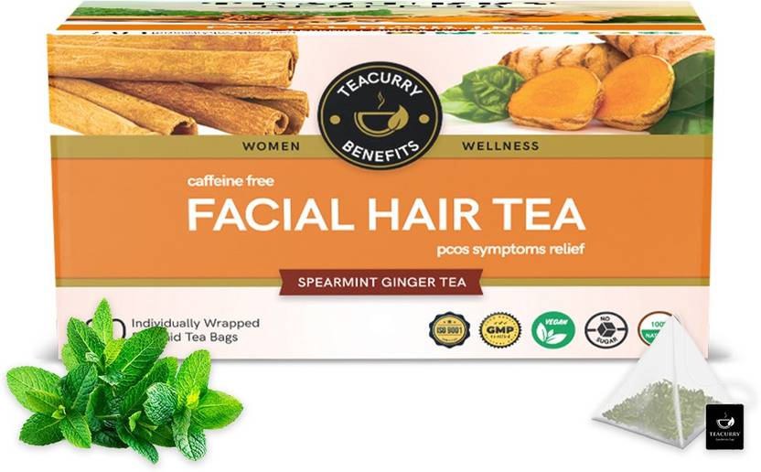TEACURRY Facial Hair Removal Tea Helps in Facial Hair Removal and