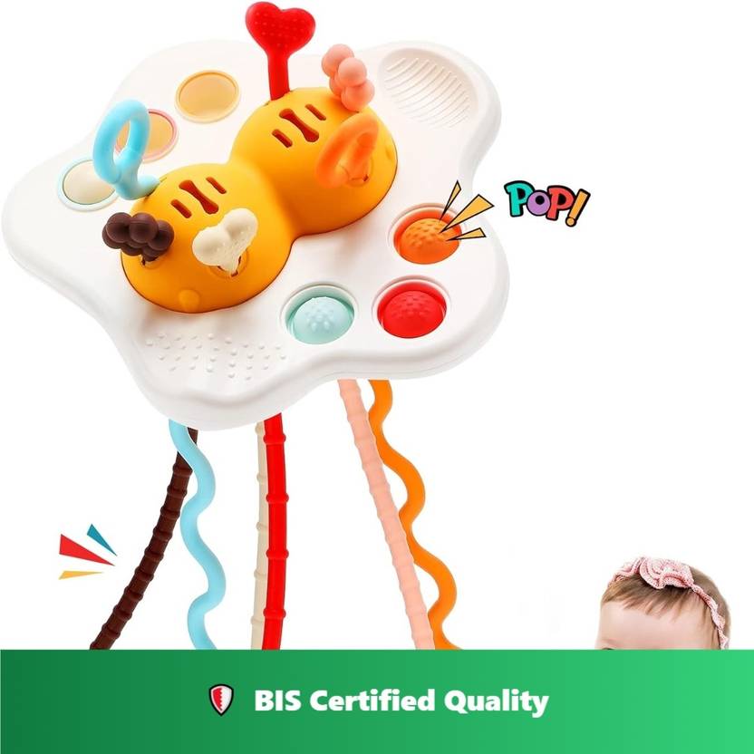 NEXT ANGLE STOREMART Infant Teething Toy 0-6 Months Safe Soothing Food Grade Silicone Teether