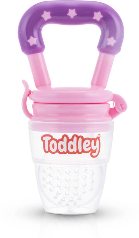 Toddley Silicone Food & Fruit Nibbler,Soft Pacifier Feeder,Teether for Baby 6+Month Baby Teether and Feeder