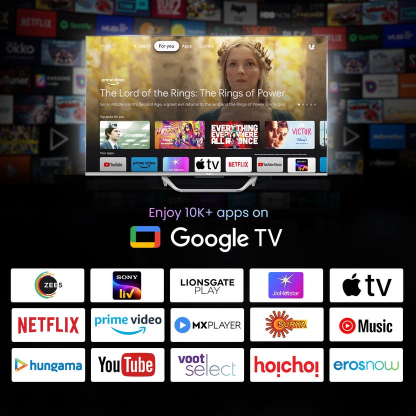 Haier H6E 65 inch QLED 4K Smart Google TV - Image 4