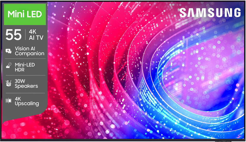 Samsung Vision Ai 138 Cm 55 Inch Ultra Hd 4k Mini Led Smart