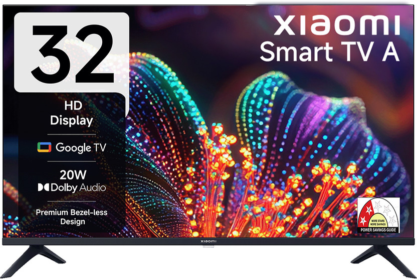 Xiaomi 80 Cm 32 Inch Hd Ready Led Smart Google Tv 200 Free