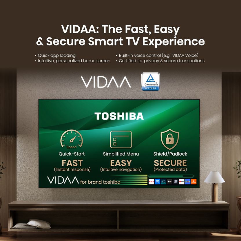 TOSHIBA 100 cm (40 inch) QLED Full HD Smart VIDAA TV - Image 4