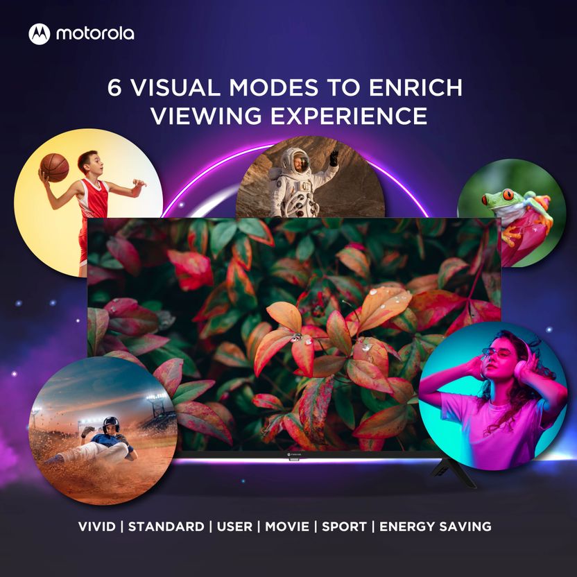 Motorola EnvisionX 43 inch 4K QLED Smart TV - Image 7