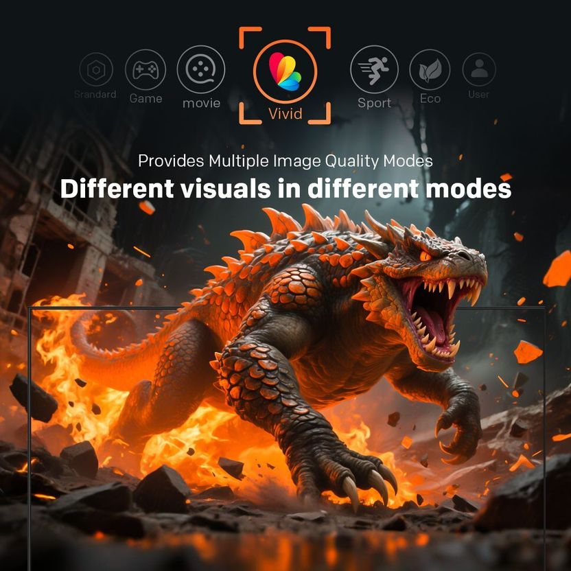 Coocaa S4U Plus 43 inch Full HD Smart TV - Image 3