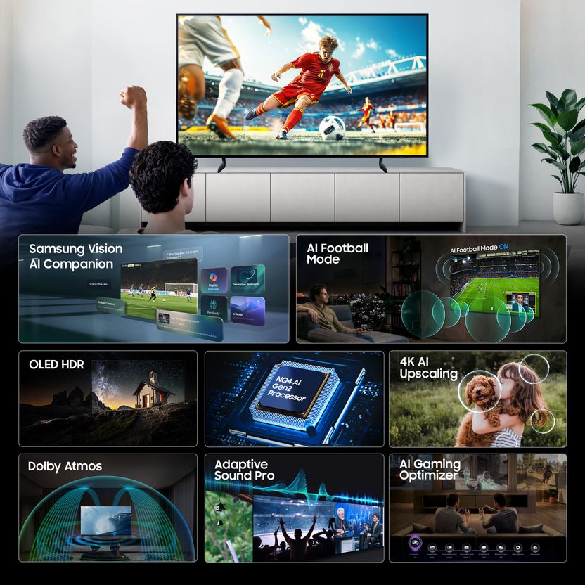 Samsung 55 inch OLED 4K Smart TV 2026 Edition - Image 4