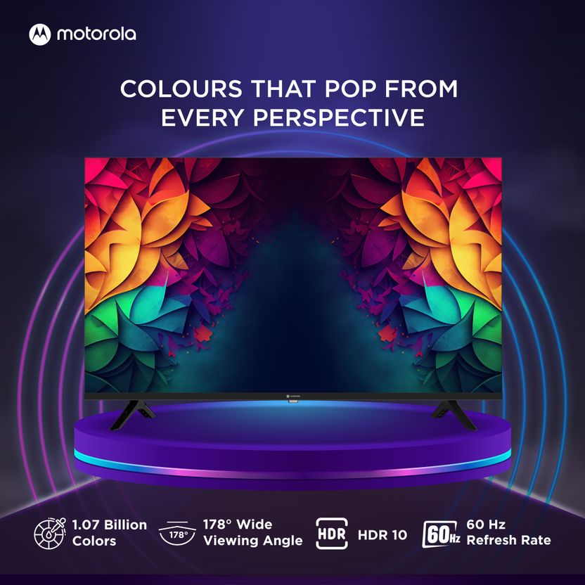 Motorola EnvisionX 43 inch 4K QLED Smart TV - Image 6