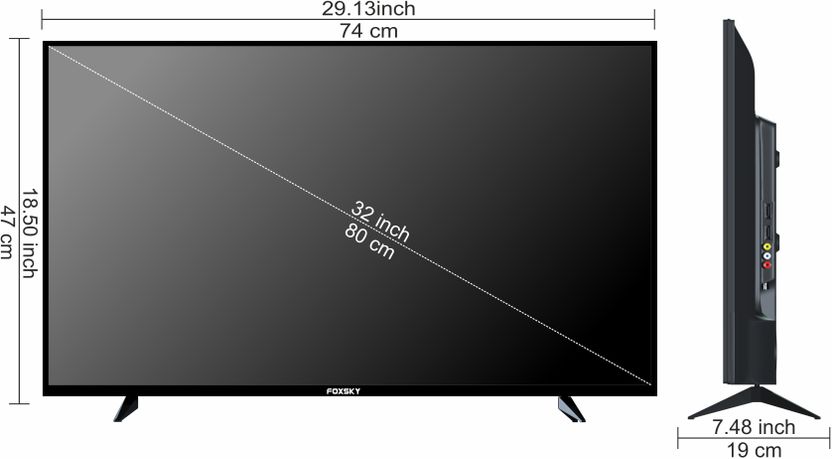 Foxsky 32 inch HD Ready LED Smart Android TV 32 FSELS - Image 10