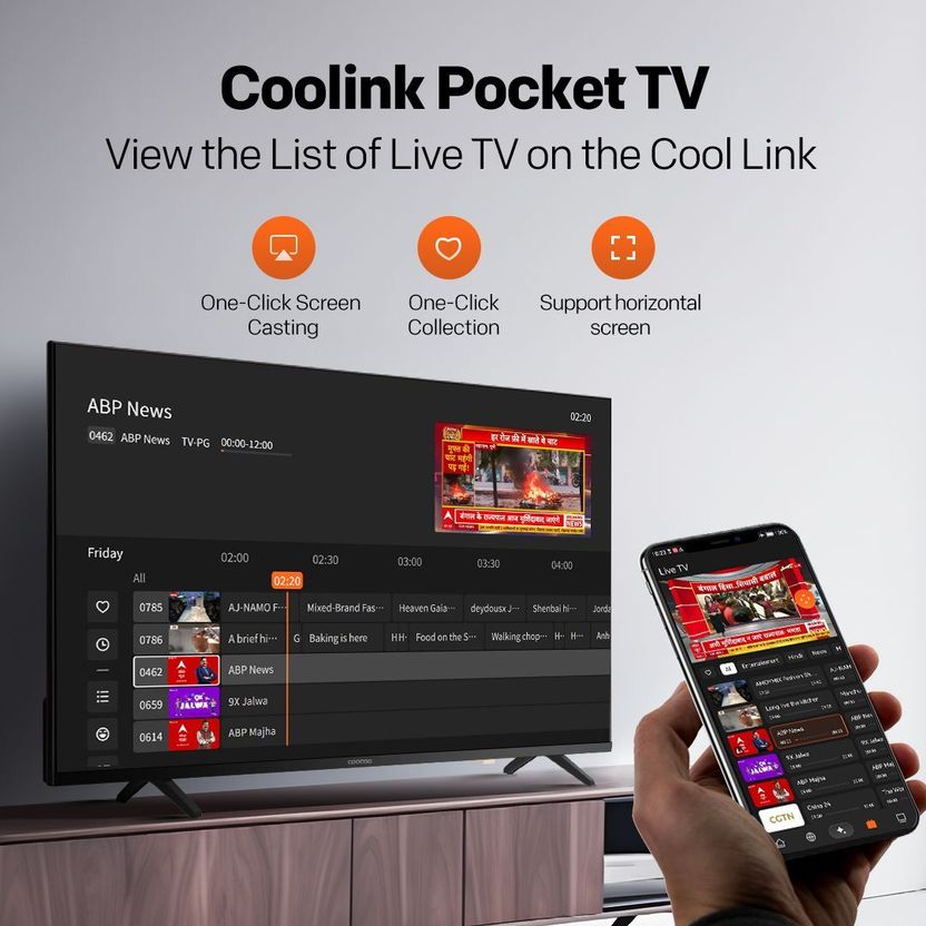 Coocaa S4U Plus 43 inch Full HD Smart TV - Image 9