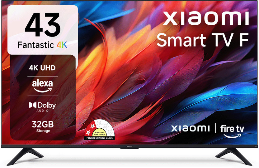 Xiaomi F Series 108 Cm 43 Inch Ultra Hd 4k Led Smart Fire Tv