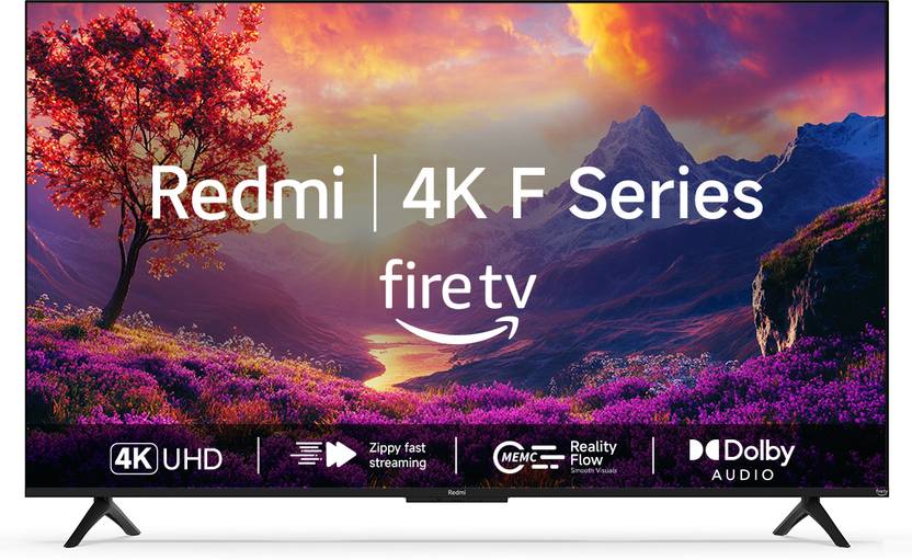 REDMI MI 138 cm (55 inch) Ultra HD (4K) LED Smart FireTv OS 7 TV with ...