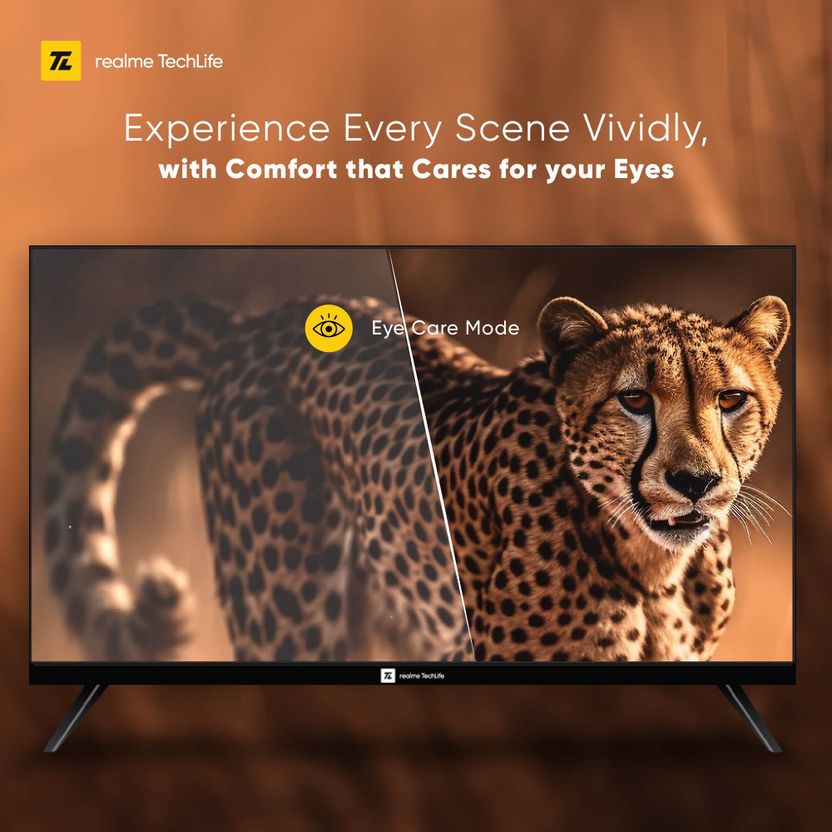 realme TechLife 32 inch QLED HD Ready Smart Google TV - Image 4